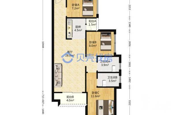 深圳力高君禦國際|14號線地鐵口，交通方便，壹路之隔天虹商場，生活方便